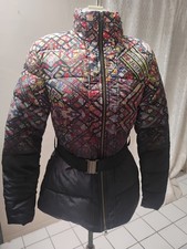 DESIGUAL Chaq Fresh Gradient Puffy Belted  Jacket Sz S, 36, $164 Nwt picture