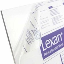 Polycarbonate Lexan Genera Sheet Clear 0.250” - 1/4