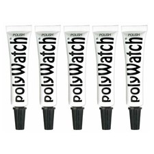 5 PK POLYWATCH Scratch Remover Polish Watch Plastic / Acrylic Crystal Glass - 5g picture