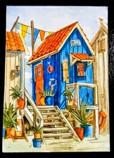 ACEO Hand Painted Art Card. Signed By Artist. Hand Painted Not A Print picture