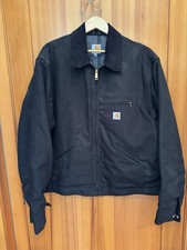 Carhartt Men’s Black Detroit Jacket 2XLT J001 2014 125th anniversary made in USA picture