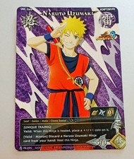 ENGLISH Naruto X Goku ⭐ FOIL ⭐ Promo CCG PR-095 Ultimate Ninja Storm 3 Bandai EN picture