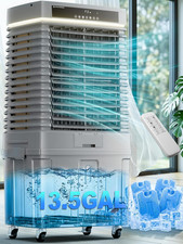 Uthfy 4000CFM Swamp Cooler for Large Room, 41” Evaporative Air Cooler with 13.5G picture