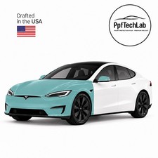 2021-2025 Tesla Model S Full Front Pre-cut PPF Kit Clear 8.5 Mil 3М picture