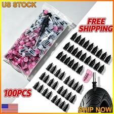 100Pcs Tire Repair Screws Tire Repair Rubber Nail Screw in Tire Plugs picture
