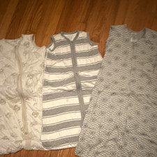 Burt’s bee baby bundle play condition, 3 sleep sacks, 2 pants, 1 sleeper picture