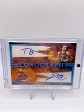 2023 LEAF ART OF SPORTS ICONOGRAPHY TRAE YOUNG DAMIAN LILLARD DUAL AUTO /4 #I-24 picture