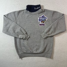 Vintage 1999 New York Yankees Majestic Turtleneck MLB World Series Sweatshirt M picture