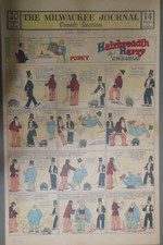Hairbreadth Harry Sunday Page by CW Kahles from 2/2/1930 Full Page Size picture