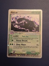 Pokemon TCG Muk EX 96/97 Dragon Holo Ultra Rare Card 2003 LP+ picture