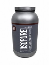 Isopure Low Carb Protein Powder Dutch Chocolate 3 lb 25g Whey Protein Isolate picture