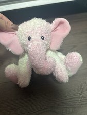 Baby Gund Sprinkles 58118 Pastel Elephant Plush Fuzzy picture
