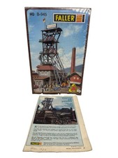 Faller B-945 Marienschacht Coal Minehead Tower HO Scale Vintage Germany SEALED  picture