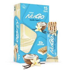 NuGo Original, Vanilla Yogurt, 11g Protein Bar, Gluten Free, 15 C picture