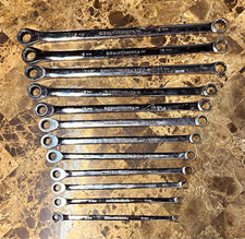 Gearwrench XL 85988 Metric 12 Piece Double Box Ratcheting Wrench Set 8-19mm  picture