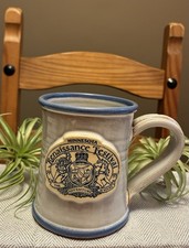 VTG Deneen Pottery Mug Cup 1993 Minnesota Renaissance Festival, Mint picture