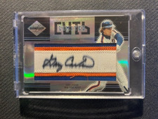 2004 Leaf Limited Cuts GARY CARTER #45/50  Auto 3 Color Patch  NY Mets picture