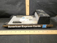 Vintage American Express Manual Imprint Processing Machine MovieProp Gas Station picture