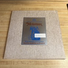 J.S. Bach - Motetten - Schneidt -  2 LP Stereo - Booklet - Archiv Produktion picture