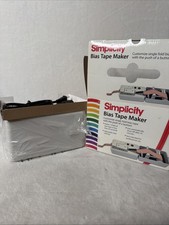 Brand New Simplicity Bias Tape Maker #881925 New in Open Box picture