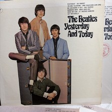 The Beatles Yesterday And Today Make Over Cover And Later Vinyl LP With Letters picture