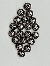 Hot Wheels Redline (20 MEDIUM REDLINE BEARING WHEELS) SILVER WHEELS #2 picture