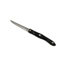 Cutco 1721 Classic Black Handle Steak Knife Double-D Serrated Edge Olean NY USA picture