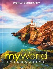 Middle Grades Geography 2019 - Hardcover, by Savvas Learning Co - Very Good picture