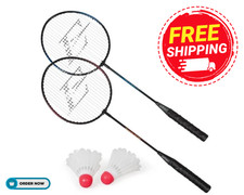 EastPoint Sports 2 Player Badminton Racket Set; Contains 2 Rackets with Tempered picture