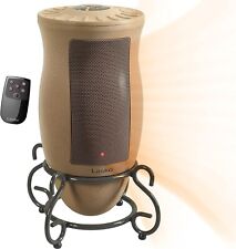 Lasko Decorative Space Heater Ceramic with Metal Base Portable and Remote picture
