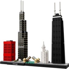ARCHITECTURE: Chicago 21033 Skyline Building Set New Sealed (bagged)  picture