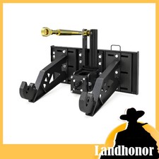 Landhonor 3 Point Hitch Adapter Quick Attach 20GPM Class I/II PTO for SkidSteer picture
