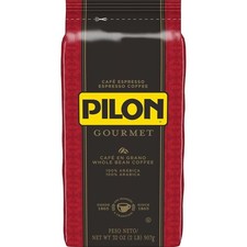 Pilon Gourmet Whole Bean Restaurant Blend Dark Espresso Coffee, 32oz 2lb picture