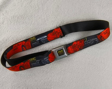 Buckle Down Seatbelt Belt Cars Lightning McQueen 95 Disney Adult 24