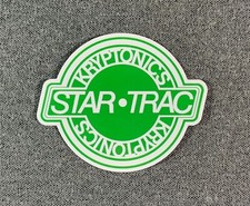 KRYPTONICS STAR-TRAC Wheels Skateboard Sticker 3.25