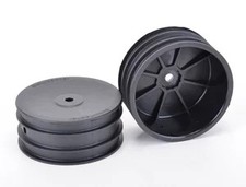 Schumacher U4495 Wheel; Hex Front - Black - 4wd - pr picture