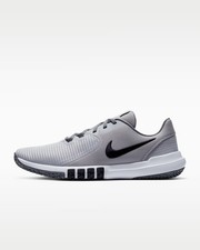 Nike Flex Control 4 Light Smoke Grey Running Sneakers CD0197-001 Men's Sizes picture