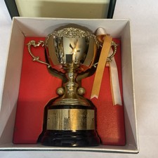 Vintage 1975 Kuroyuri-Kai Golf Trophy Tsurumai Country Club Japan First Prize picture