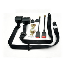 2Pc Front 3 Point Seat Belt Replacement Kit for 1993-2005 Fiat picture