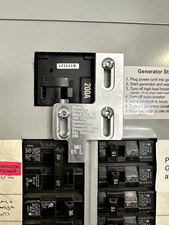 Generator Interlock Kit , Siemens 200 Amp Left generator breaker picture