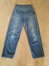 1950s blue side-zip Ranch Craft jeans picture