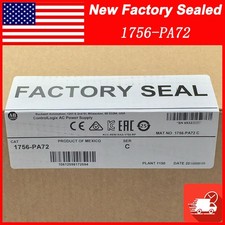 New Sealed AB 1756-PA72 SER C ControlLogix AC Power Supply picture