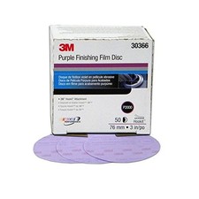 3M 30666 Hookit Purple Finishing Film Disc 6 In P2000 picture