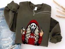 Halloween Horror Mama Custom Spooky Sweatshirt picture