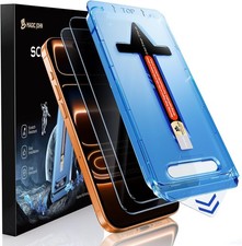MAGIC JOHN 2 Pack for iPhone 17 17 Pro Max Plus tempered Glass Screen Protector picture