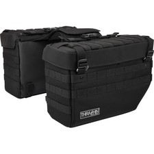 THRASHIN SUPPLY CO. Expedition Saddlebag - Black - TSB0008 picture