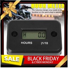 Small Waterproof Digital Hour Meter For Lawn Mower Generator Motorcycle ATV picture
