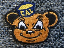 California CAL Golden Bears vintage Embroidered Iron On  patch 2.5” X 2” picture