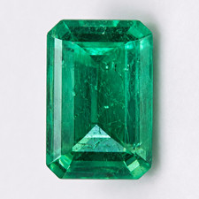 1.13 Ct Natural Colombian Emerald Vivid Green F1 Certified Loose Gemstone picture