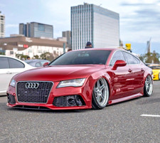 BKM RS7 Style Upgrade Front Bumper silver option, fits Audi A7 S7 RS7 C7 picture